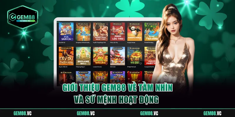 Giới thiệu GEM88 về tầm nhìn và sứ mệnh hoạt động