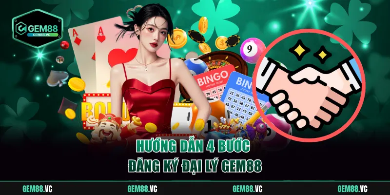 Hướng dẫn 4 bước đăng ký đại lý GEM88